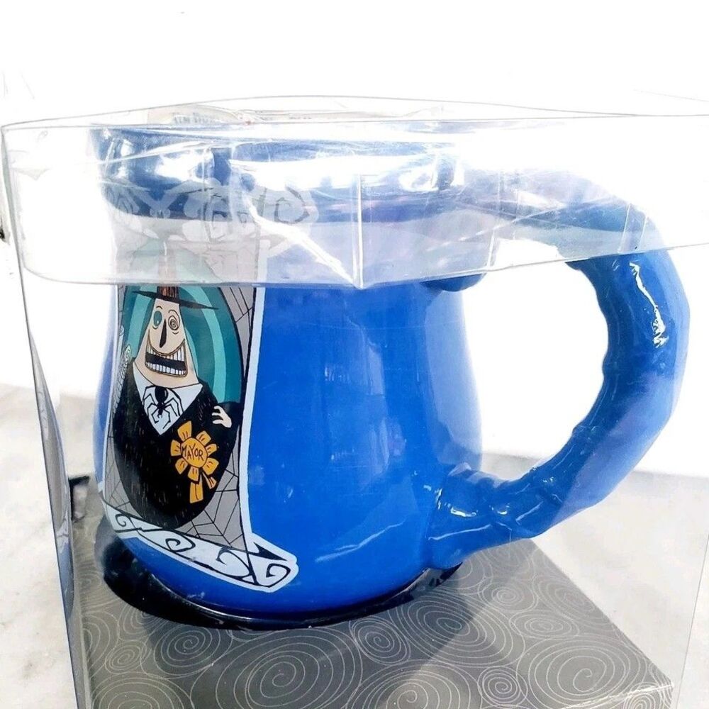 DISNEY TIM BURTON'S THE NIGHTMARE BEFORE CHRISTMAS MAYOR JUMBO MUG NEW